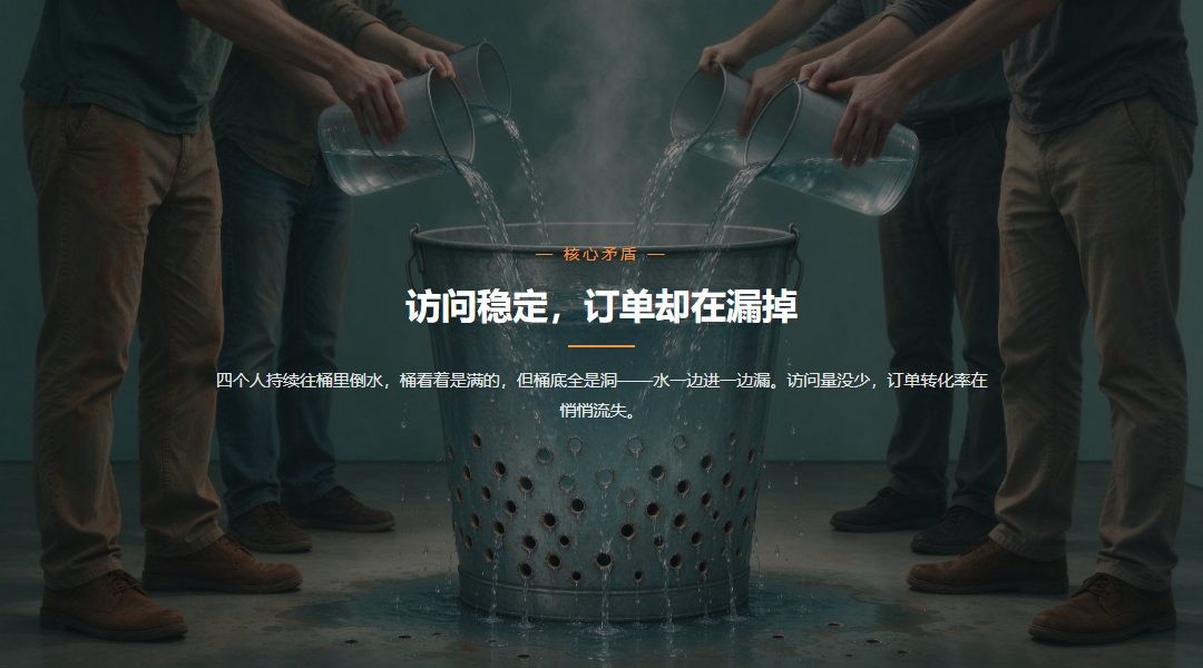 456数据网站转化分析：访问稳定而订单转化率下降怎么拆_缩略图