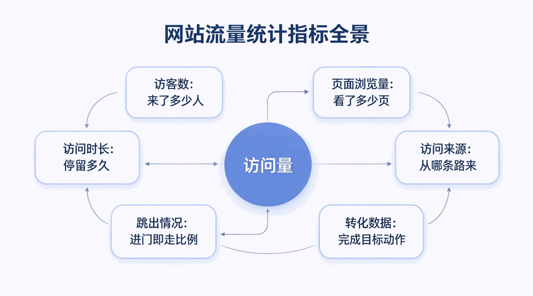 网站流量统计怎么看？核心指标与分析方法_缩略图