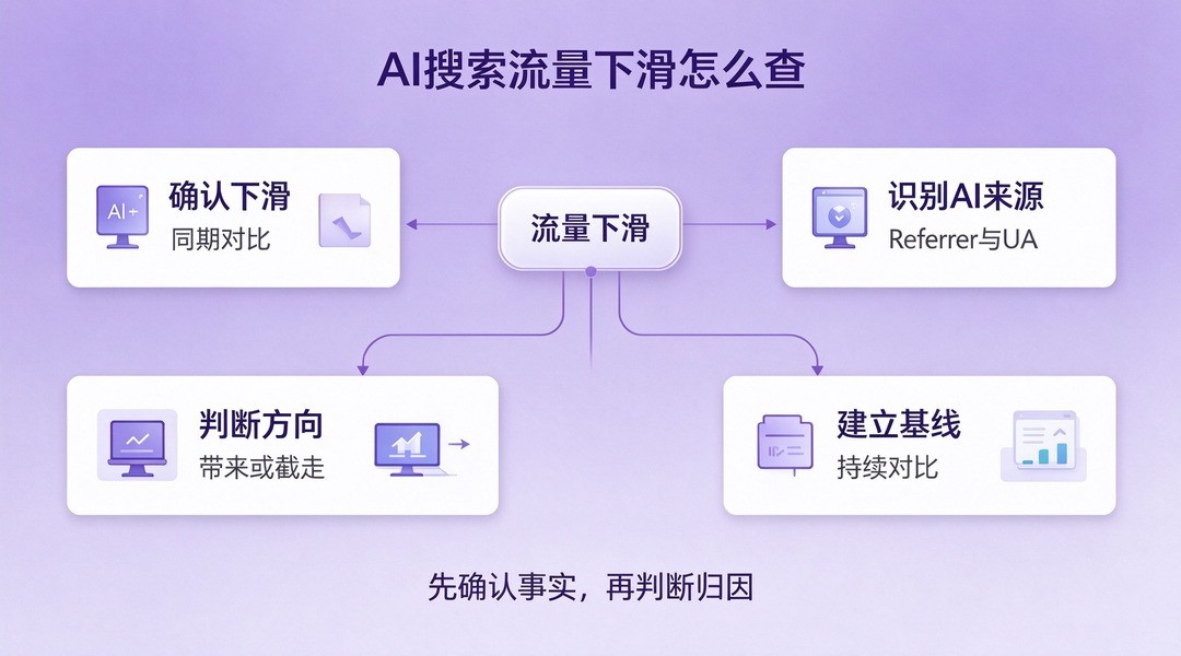 AI搜索导致流量下滑？四步排查归因_缩略图