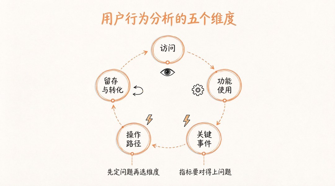 用户行为分析怎么做？核心方法、指标口径与四步流程_缩略图