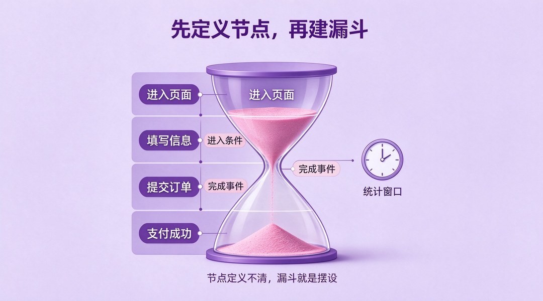 如何利用转化漏斗分析产品关键流程？定位变化的节点_缩略图