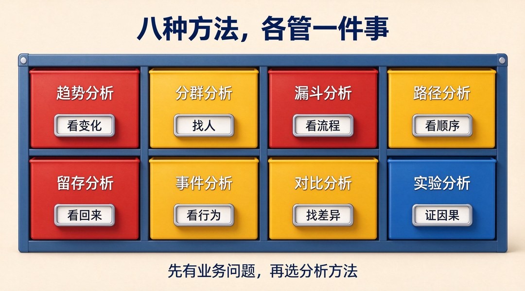 产品经理常用的数据分析方法有哪些？八种方法怎么选_缩略图